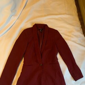 Forever 21 Deep Red Blazer